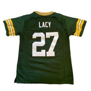 Green Bay Packers #27 Eddie Lacy Nike NFL‎ Jersey Youth M EUC
